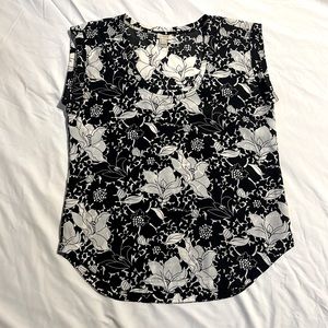 J. Crew floral blouse